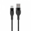 &Kappa;&alpha;&lambda;ώ&delta;&iota;&omicron; MXUC-07 USB - USB-C 1,0 m 3A &mu;&alpha;ύ&rho;&omicron; &nu;ά&iota;&lambda;&omicron;&nu;