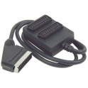 SCART PLUG TO 3 SCART SOCKET