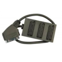 SCART PLUG TO 3 SCART SOCKETS