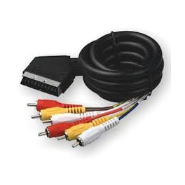 CABLE SCART - 6 RCA